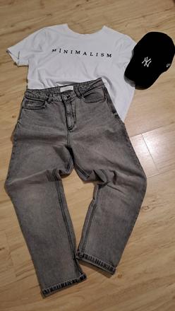 Mom slim zara, zara,38