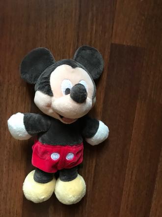 Mickey mouse šedy,