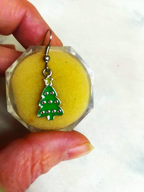 Vianočné crazy náušnice,