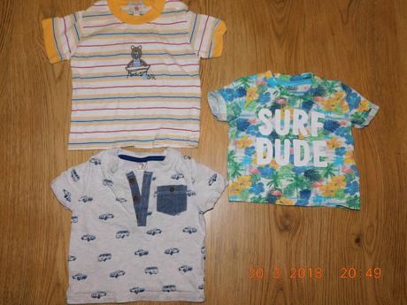 Tričko s krátkym rukávom -62, f&f,62