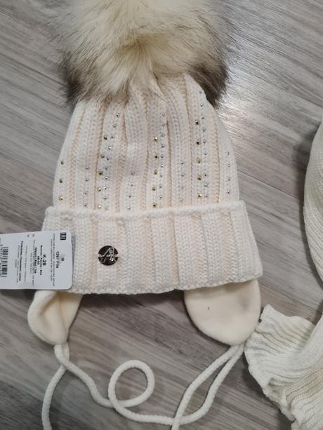 Dievčenská čiapka + šál, 50