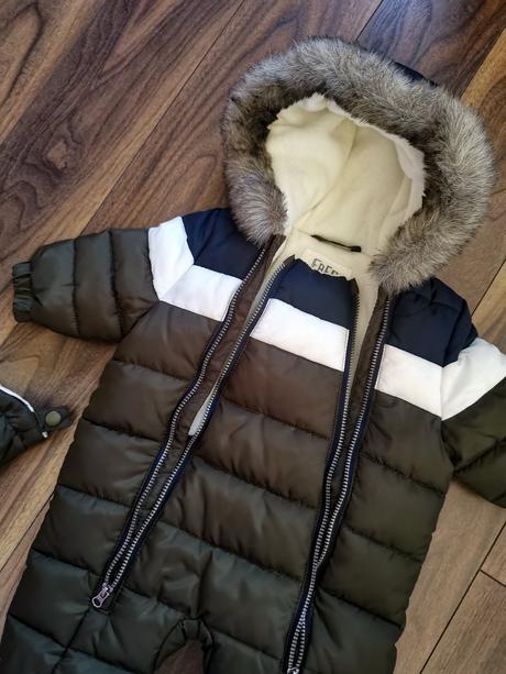 Zimný overal pre bábätko, 62