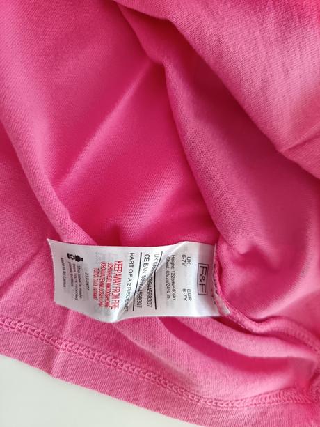 Tričko zajko 2 ks, f&f,122