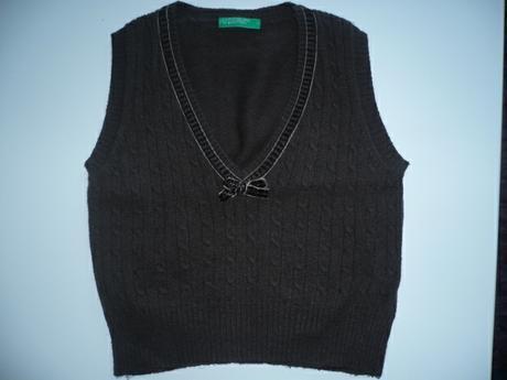 Hnedý komplet, benetton,86