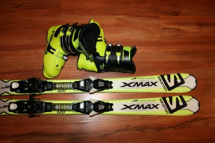Lyže salomon 120 cm  x max, salomon,120-129 cm