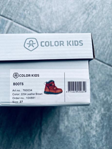 Zimne topanky colorkids, 27