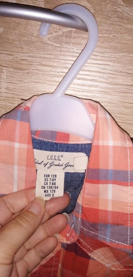 Letná košeľa 122/128, h&m,122