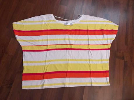 Pásikavé tričko - oversized, bonprix,44