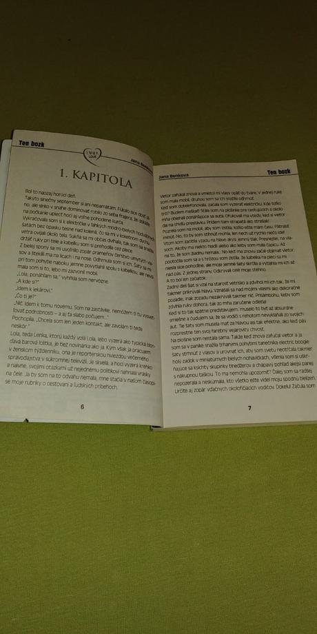 Kniha jana benkova  ten bozk, 