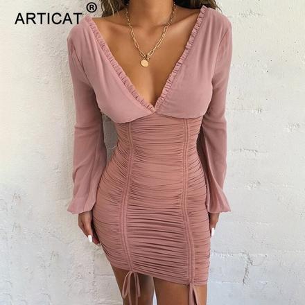 Minisaty old pink, xs