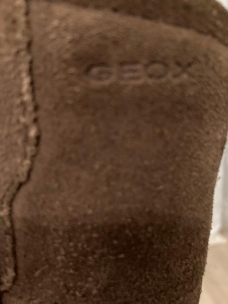 Čižmičky z brúsenej kože, geox,31