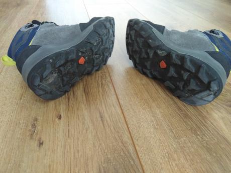 Detská vysoká obuv, nepremokavá, modro-siva,vel 29, decathlon,29