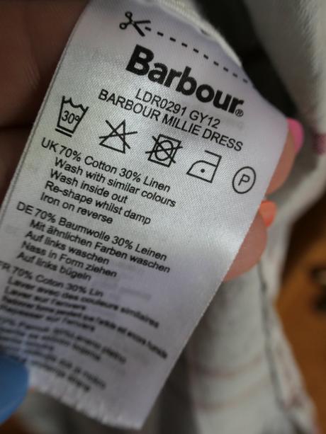 Barbour tartan bavlna,lan luxusne pohodlne, krasne, m