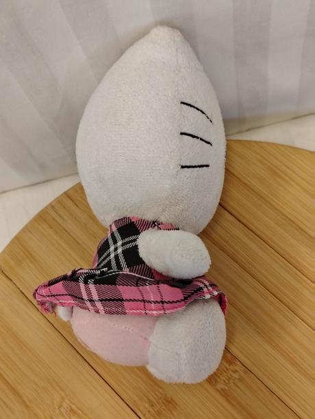 Zberateľ retro hello kitty kárované šaty ty sanrio, 