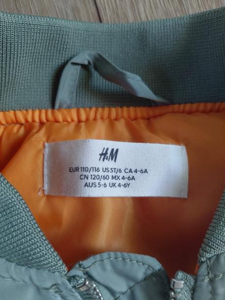 Chlapčenská bombera, h&m,110