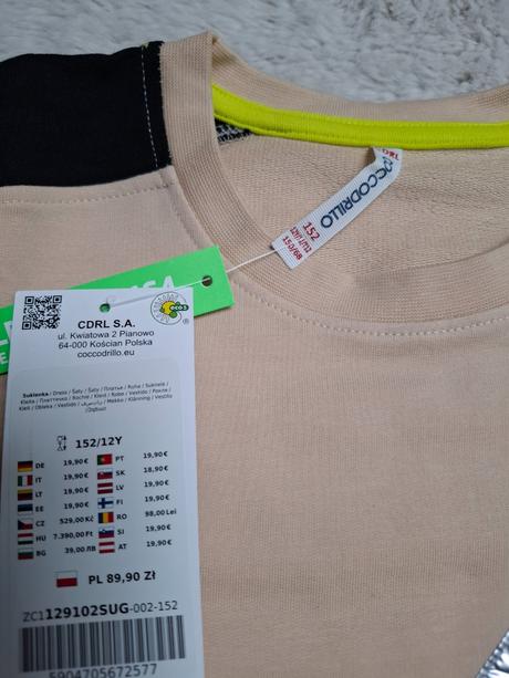 Béžové šaty, coccodrillo,152