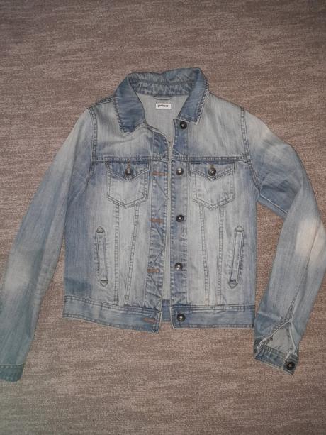 Značková riflova bunda, pimkie,36