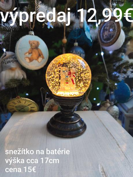 Krásne snežítko na batérie, 