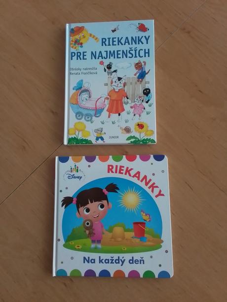 Detske knihy riekanky 2ks, 