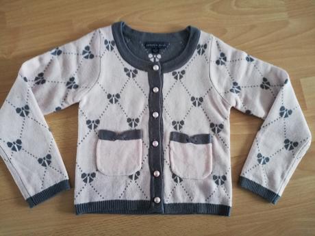 Sveter s perlový i gombíkmi, pumpkin patch,110