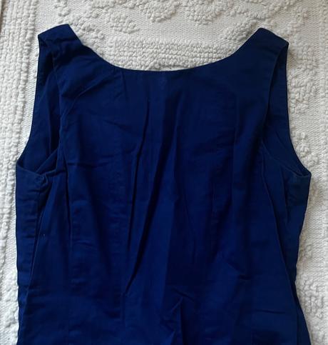 Kráľovsky modré bavlnené šaty, camaïeu, s/36, camaieu,s