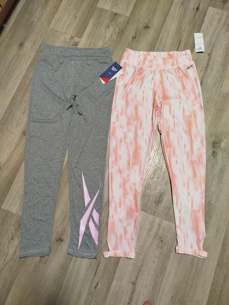 Legíny dvojbalenie, reebok,164