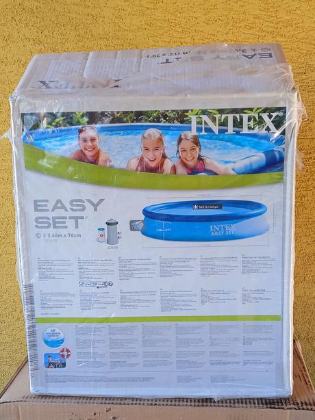 Bazén 366x76 + filtrácia, 