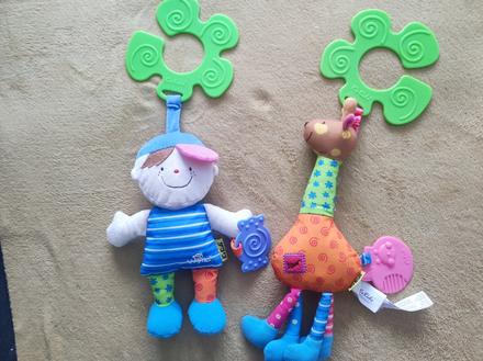 Hračky na zavesenie na kočík, 