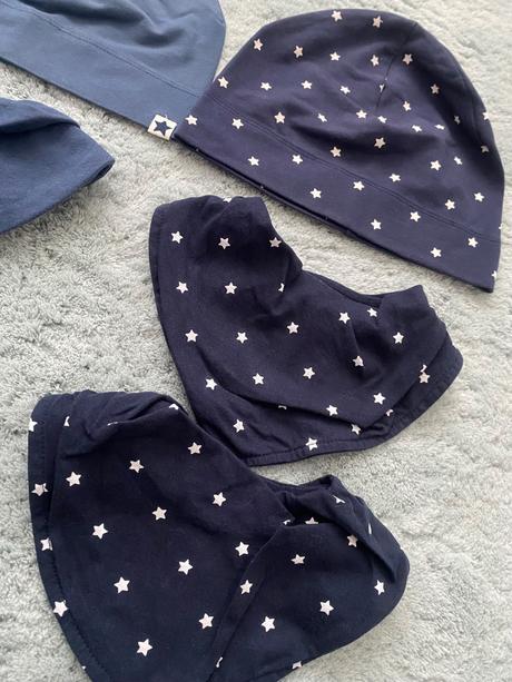 Čiapky a nákrčníky veľ. 98/104, h&m,98