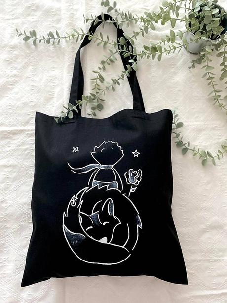 Plátené, ručne maľované tašky, 