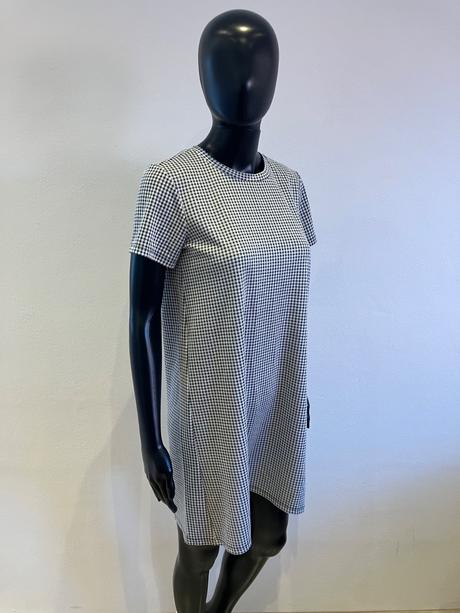 Dámske kockované šaty pull bear (m), pull&bear,m
