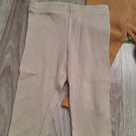 3x rebrovane leginy, sinsay,80