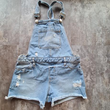 Trendy rifľové kraťasy pre slečnu, terranova,140