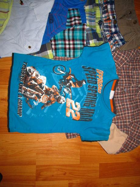 Balík oblečenia 116/122 pre chlapca, 104–116