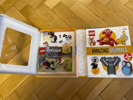 Lego creator 30542 + kniha amazing animals, 