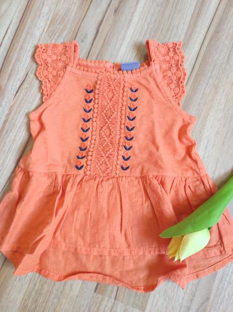 Next baby top, šaty s volánikmi, next,68 / 74