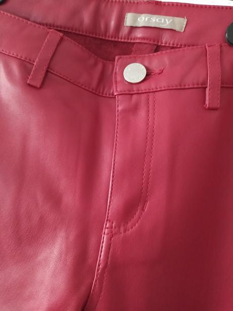 Koženkové nohavice, orsay,36