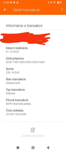 Platba za elektrinu neprijatá