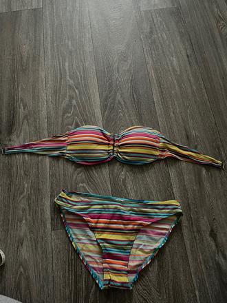 Farebné dvojdielne plavky, xs