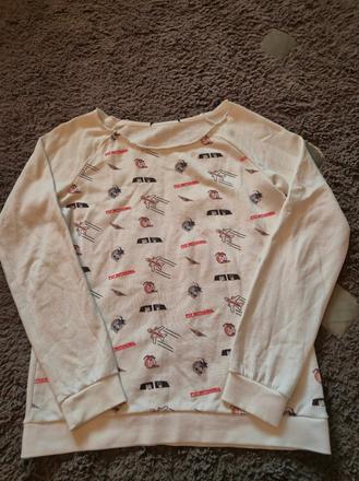 Biela karl lagerfeld mikina, m