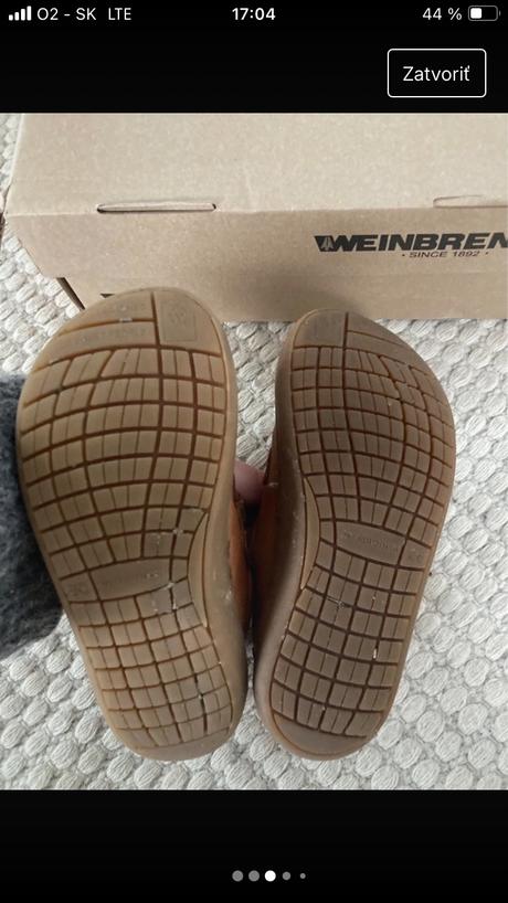 Celoročne kožené topánky weinbrenner, baťa,28