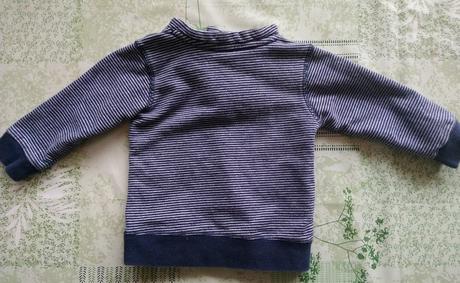 Chlapčenská pásikavá mikina, baby club, baby club,80