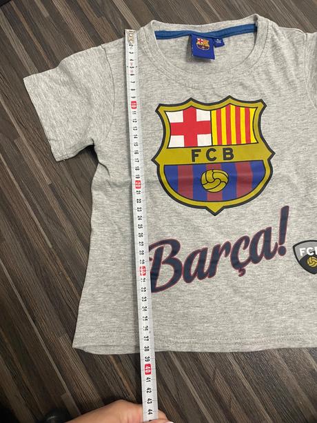 Fc barcelona šedé tricko, 104