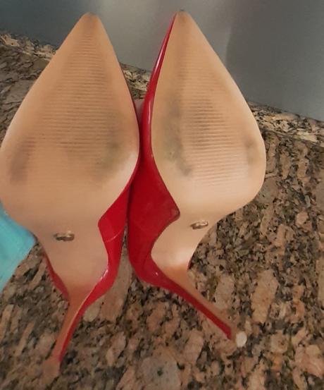 Červené lodičky 36, 36