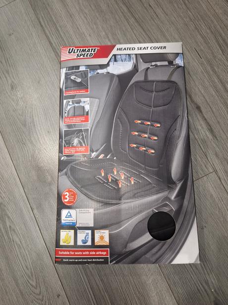 Vyhrievacia podložka na sedadlo do auta, 