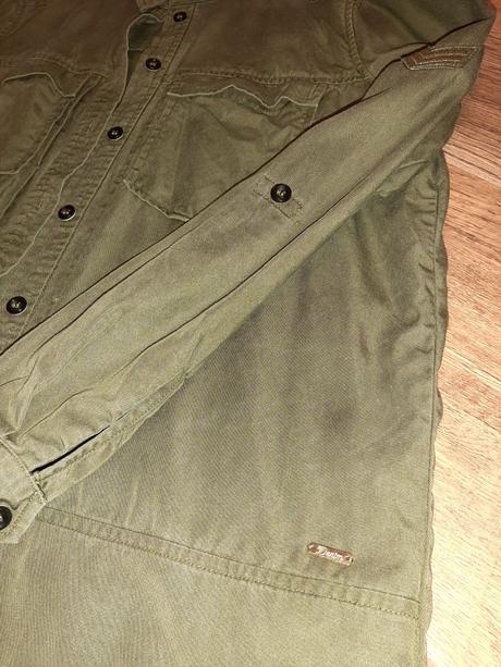Predĺžená army košeľa tomtailor xs, tom tailor,xs