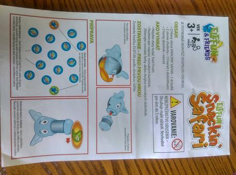 Hasbro spoločenská hra snackin safari, 