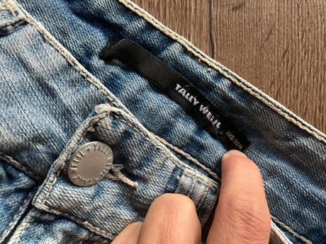 Rifľová mini sukňa tally weill xs, tally weijl,xs