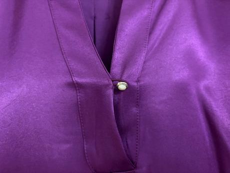 Viskozova bluzka zara s perlou, zara,m