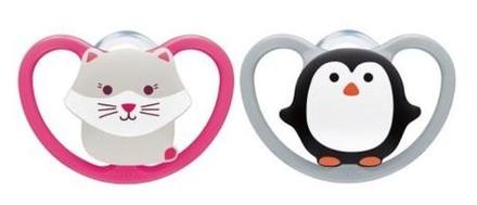 Nuk silikónový cumlík limited edition 18-36m, 2ks, nuk